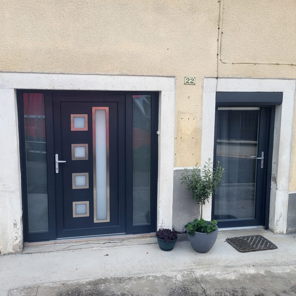 porte en PVC